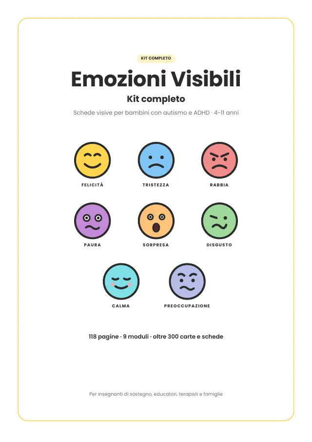 Copertina del kit Emozioni Visibili
