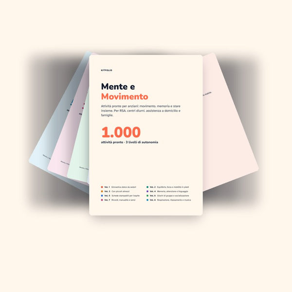 Mente e Movimento – 1.000 attività per anziani